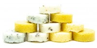Barres exfoliantes aux sels de mer orange et coriandre 325g